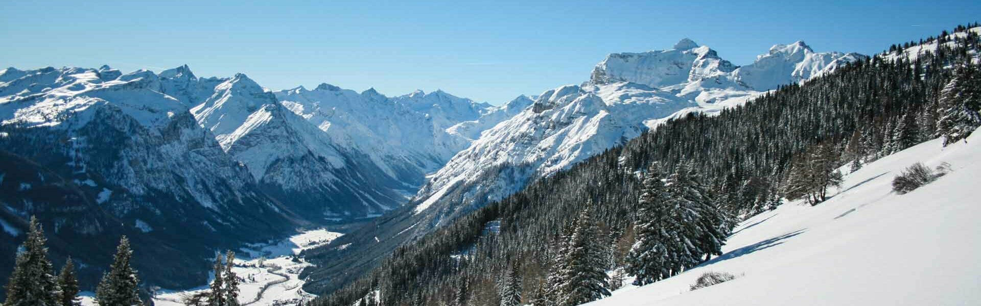 Schneeschuhwandergebiet Gschnitztal